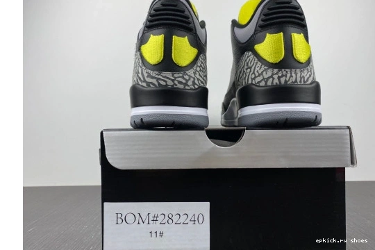 Cheap EP Retro HO11-MNJDLS-5 Crew Jordan 3 Black Pit HO11-MNJDLS-5 Oregon Ducks 0501